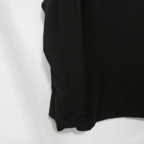 SHEIN - Curve | 2XL | Black V-Neck Top | Cut-Out and Embellished Bead Sleeves - Picture 12 of 14